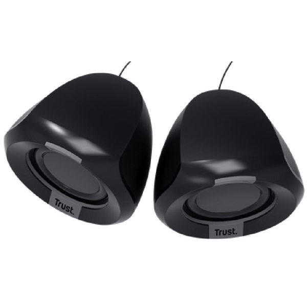 Speaker Trust 25164 Polo, 8W, 3.5mm, USB, Black