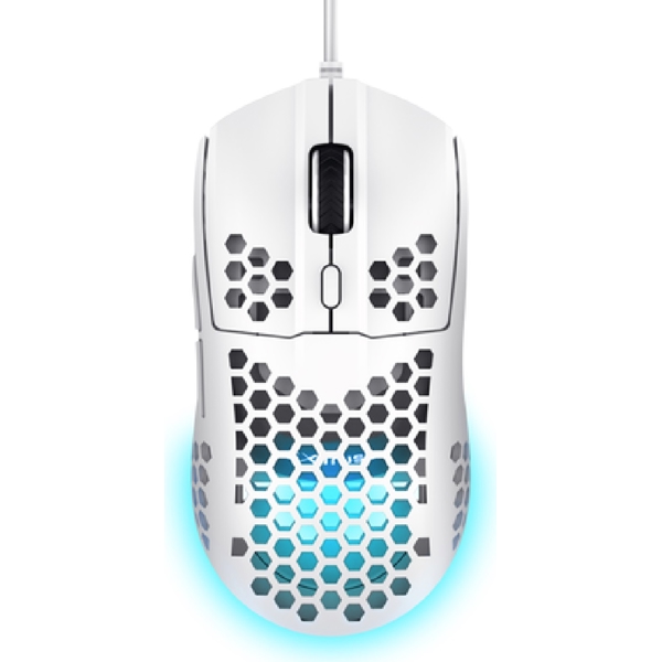 მაუსი Trust GXT 928W Helox, Wired, USB, Gaming Mouse, White