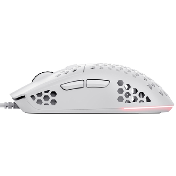 მაუსი Trust GXT 928W Helox, Wired, USB, Gaming Mouse, White