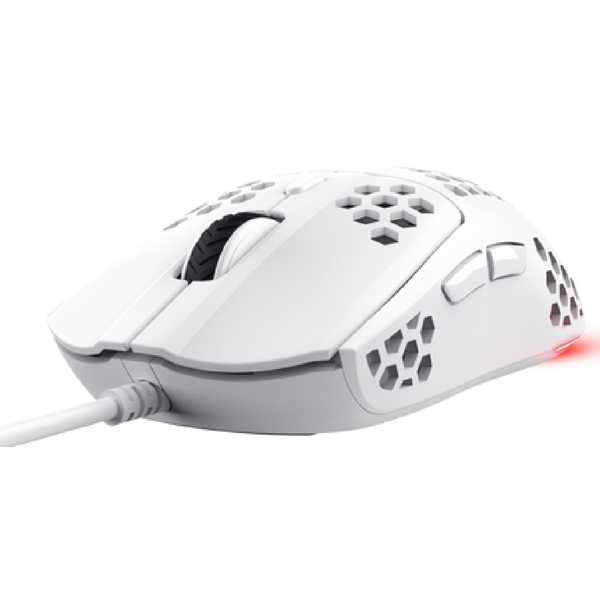 მაუსი Trust GXT 928W Helox, Wired, USB, Gaming Mouse, White