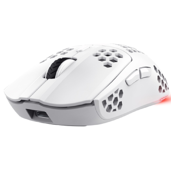 მაუსი Trust GXT 929W Helox, Wireless, USB, Gaming Mouse, White