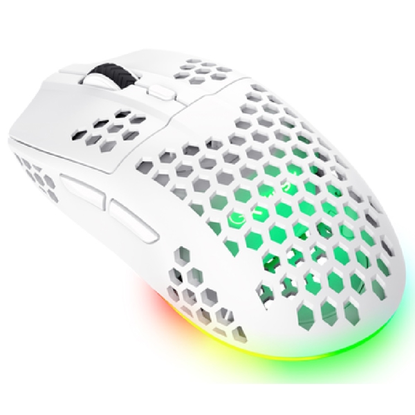 მაუსი Trust GXT 929W Helox, Wireless, USB, Gaming Mouse, White