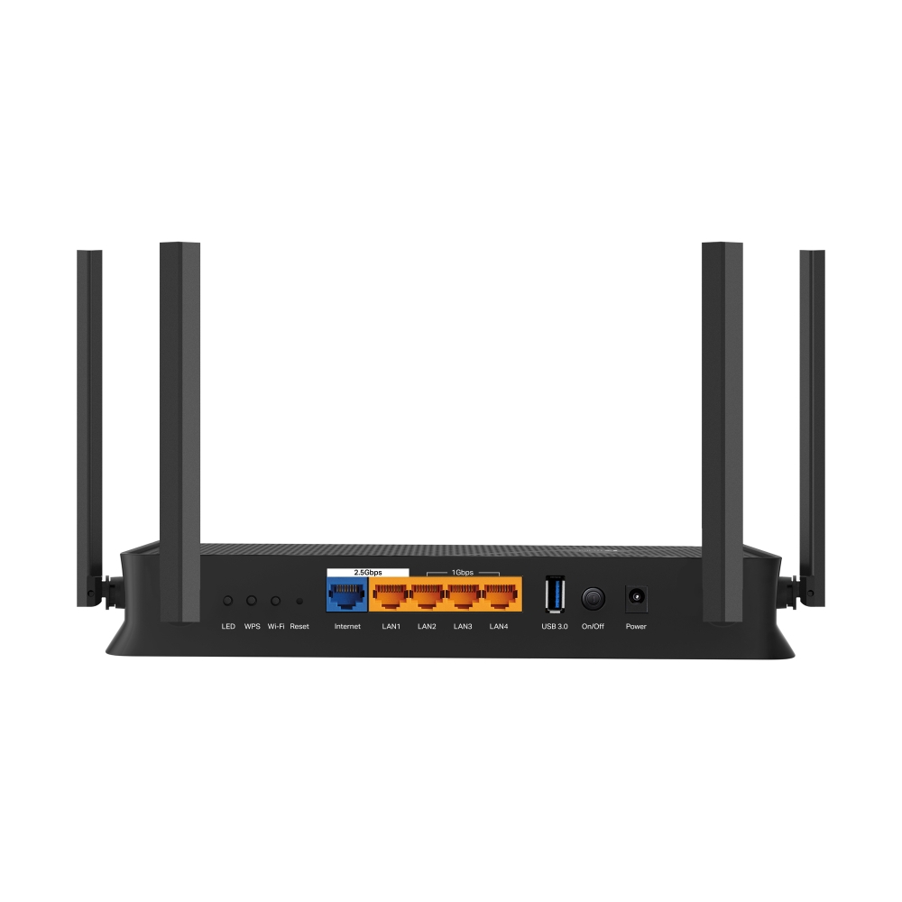 Dual-Band Wi-Fi 7 Router TP-Link ARCHER BE230 BE3600, 2882Mbps, Black