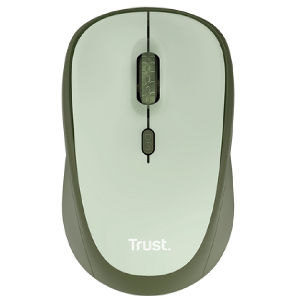 მაუსი Trust 24552 YVI, Wireless, USB, Mouse, Green