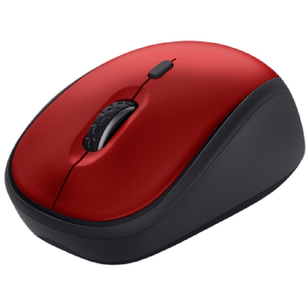 მაუსი Trust 24550 YVI, Wireless, USB, Mouse, Red