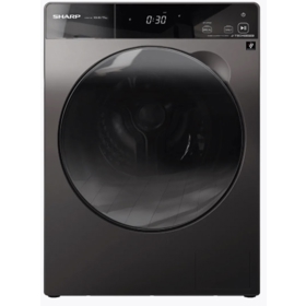 Washing+Dryer Machine Sharp ES-DP1054KJZ-S, 10.5Kg, A, 1400Rpm, Black