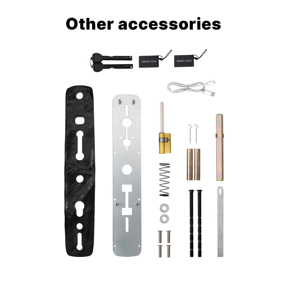 კარის საკეტი მექანიზმი Moes LB-6068-30240, Smart Lock Mechanism, Silver