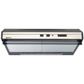 გამწოვი Beko CFB 6433 X b100, 365m³/h, Hood, Grey