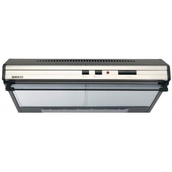 გამწოვი Beko CFB 6433 X b100, 365m³/h, Hood, Grey