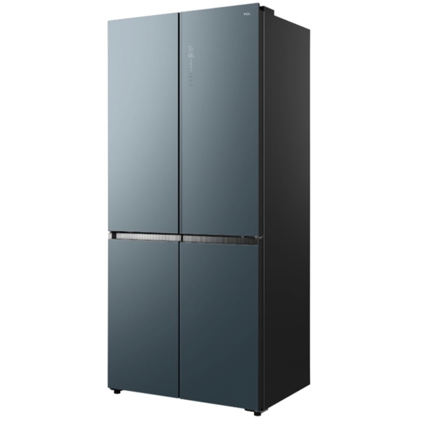 Refrigerator TCL C521CDIB, 521L, E, No Frost, Blue