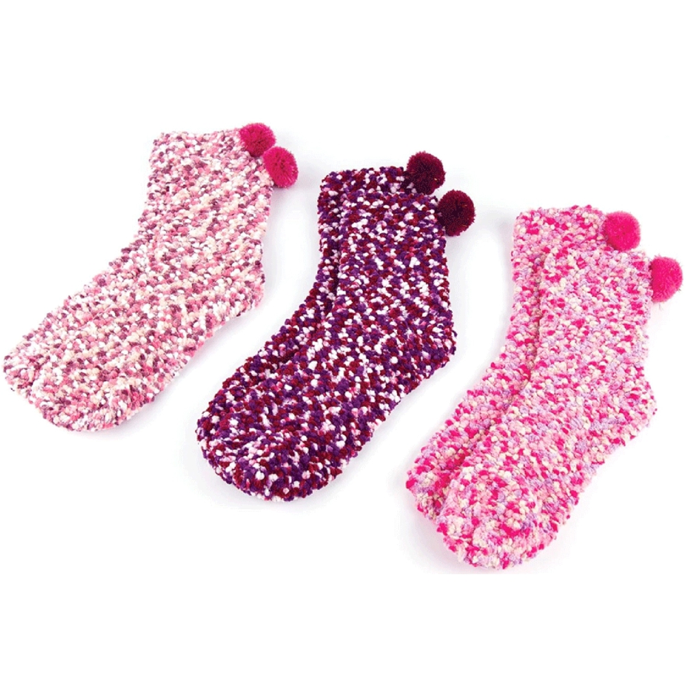 Cupcake Socks Make It Real 10048MR So Sweet, 3Pcs, Pink