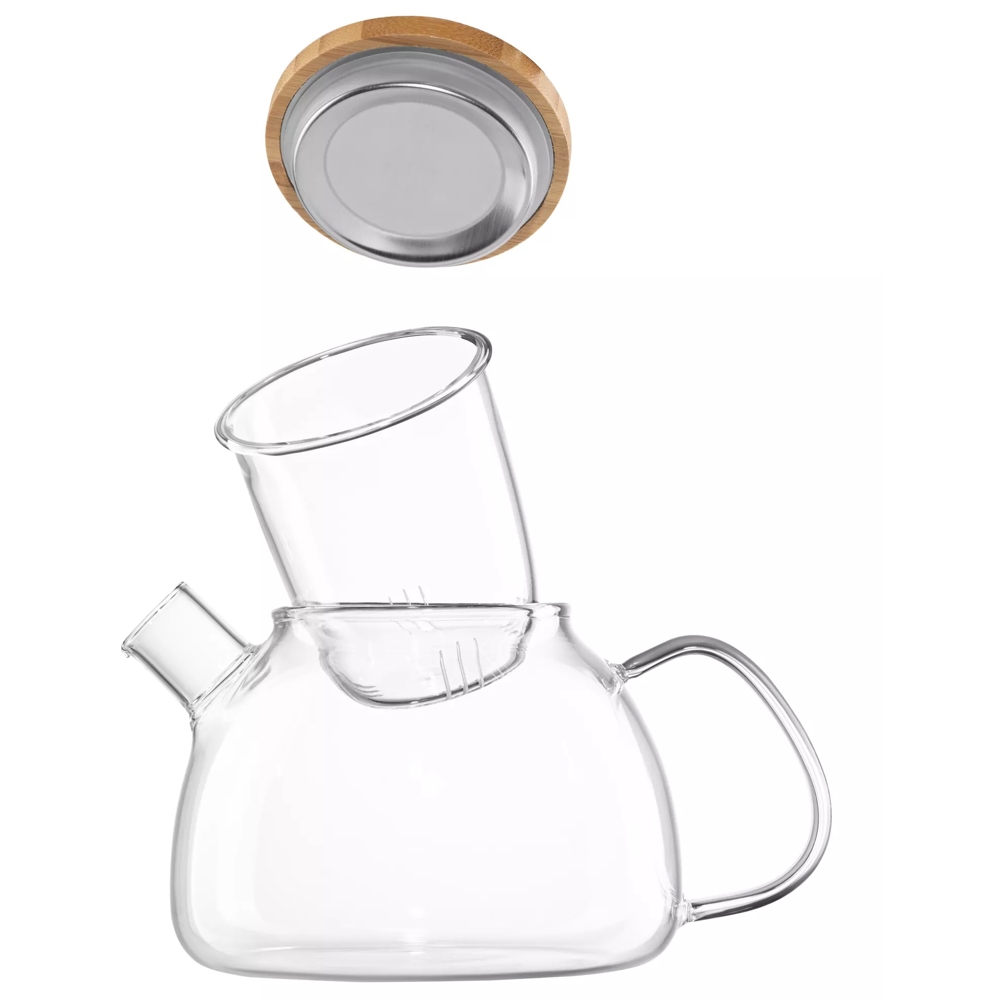 ჩაის დასაყენებელი Ardesto AR3010GF Midori, 1l, Teapot, Transparent