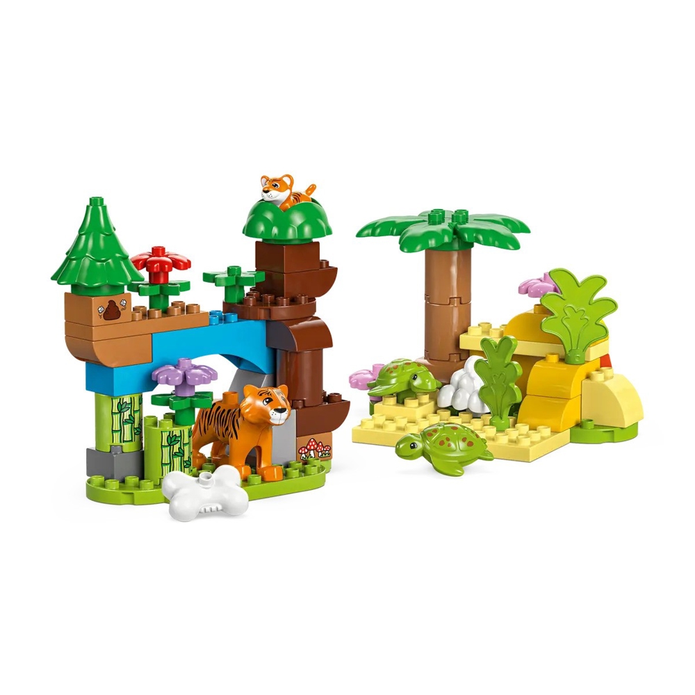Prefabricated Construction Lego 10446 DUPLO, 3in1 Wild Animal Families