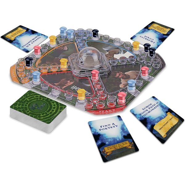 სამაგიდო თამაში Goliath 108672.006 Harry Potter Three-Wizard Maze, Board Game