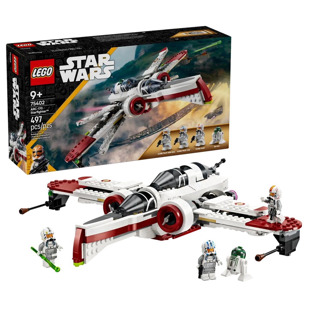 Prefabricated Construction Lego 75402 Star Wars, ARC-170 Starfighter