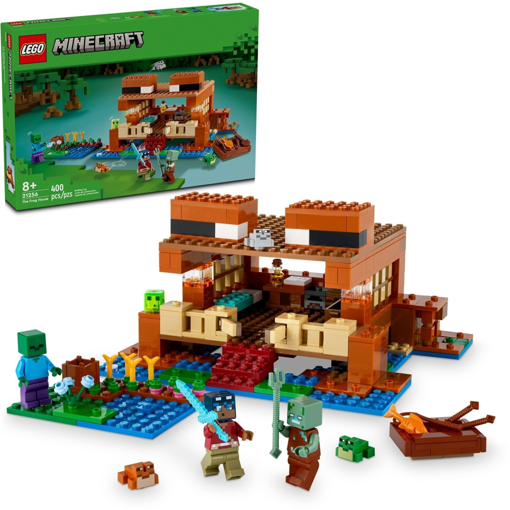 ასაწყობი კონსტრუქცია Lego 21256 Minecraft, The Frog House
