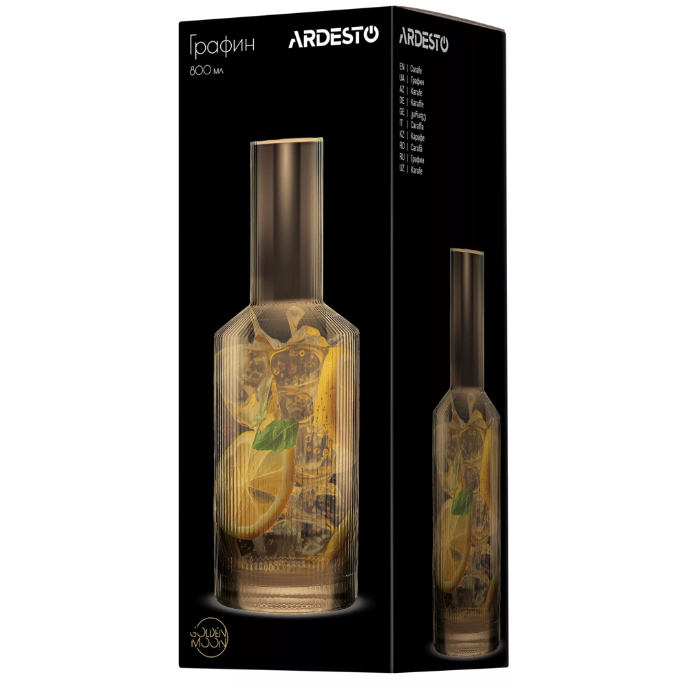 დოქი Ardesto AR2690GG Carafe, 0.8l, Decanter, Golden