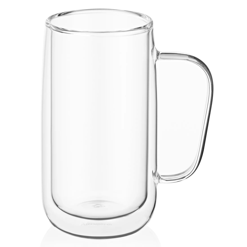 Double Wall Mug Set Ardesto AR2640BHR, 0.4l, 2pcs, Transparent