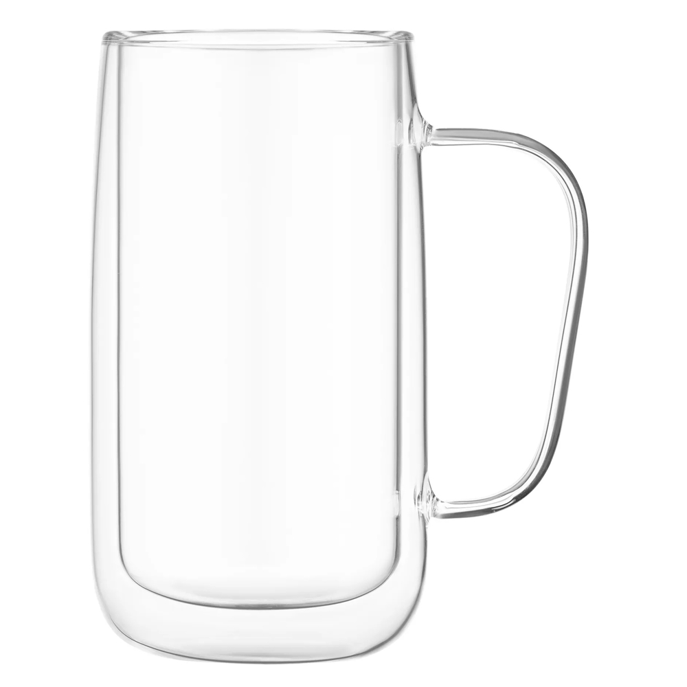 Double Wall Mug Set Ardesto AR2640BHR, 0.4l, 2pcs, Transparent