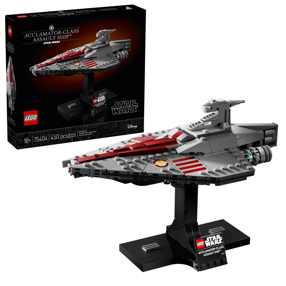 ასაწყობი კონსტრუქცია Lego 75404 Star Wars, Acclamator-Class Assault Ship