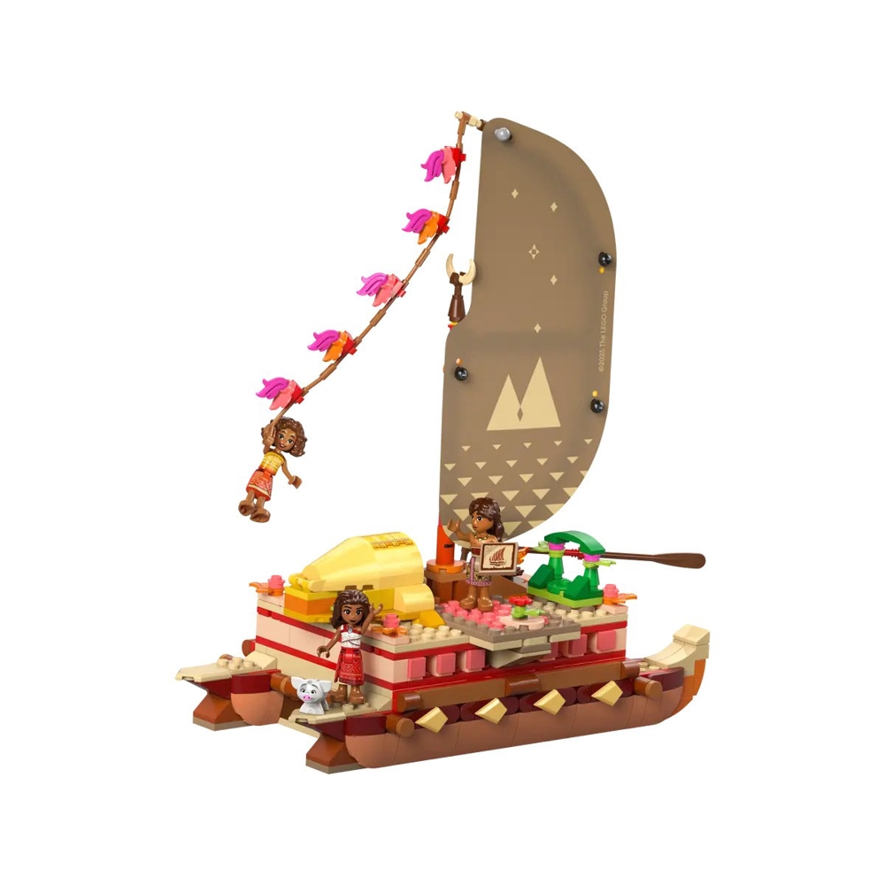 ასაწყობი კონსტრუქცია Lego 43270 Disney, Moana's Adventure Canoe