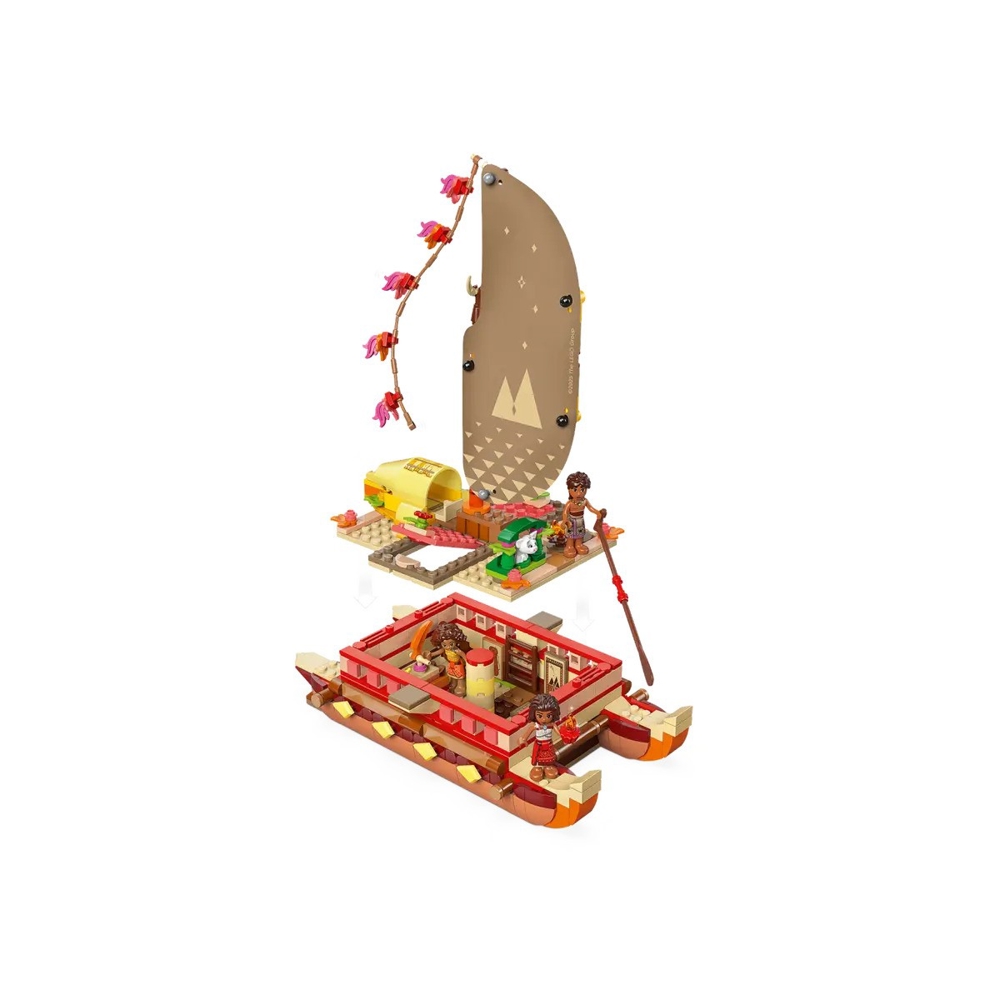 Prefabricated Construction Lego 43270 Disney, Moana's Adventure Canoe