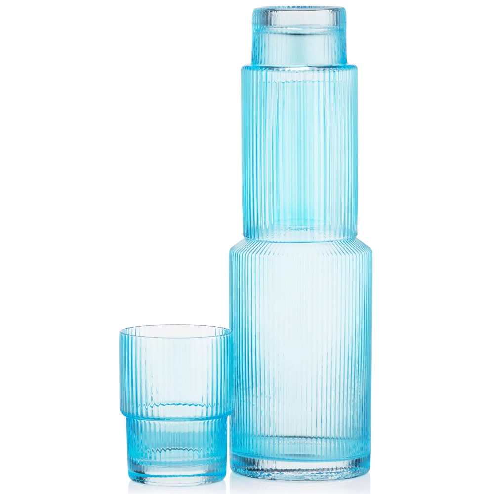 ჭიქების ნაკრები Ardesto AR2638SBL, 0.38l, 2pcs, Long Glasses Set, Blue