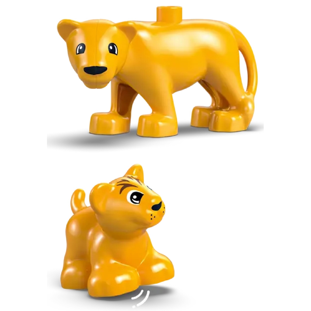 Prefabricated Construction Lego 10442 Duplo Wild Animal Families: Penguins & Lions