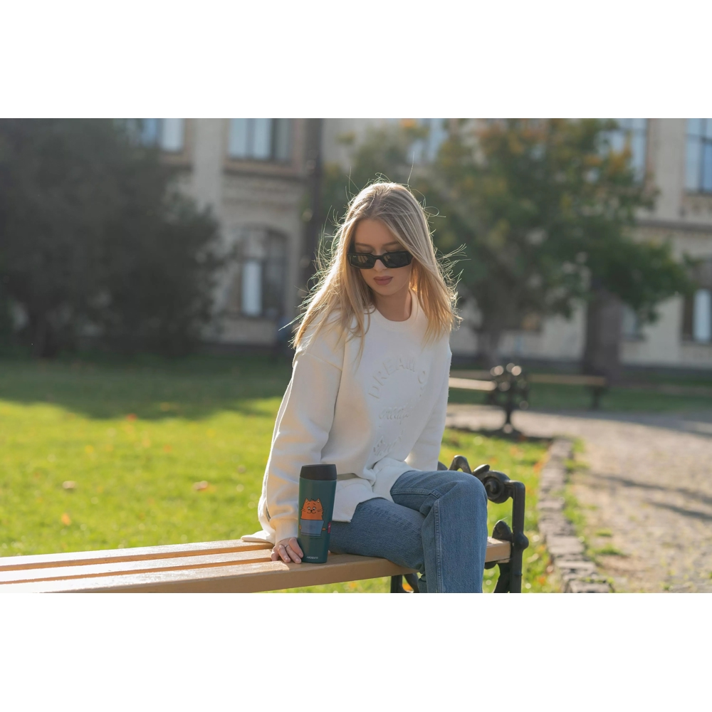 Thermos Ardesto AR2645CG Red Cat, 0.45l, Blue