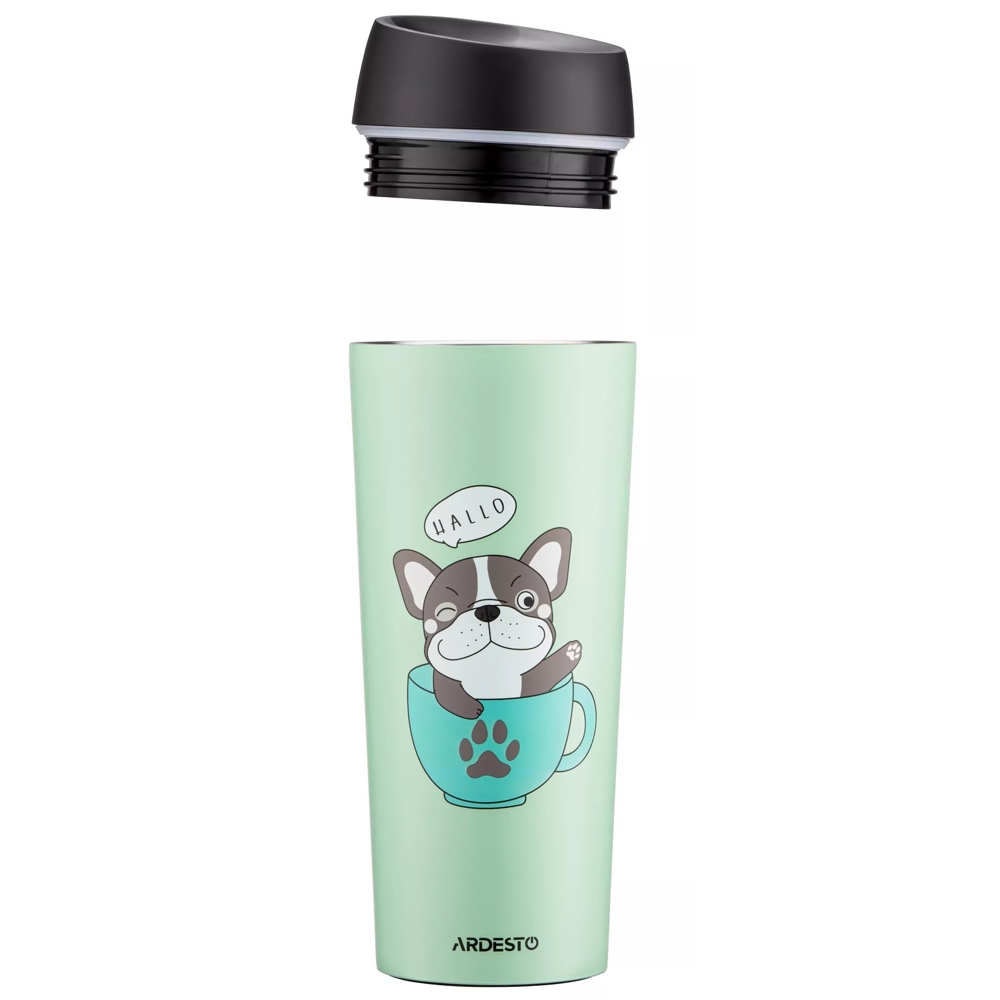 Thermos, Ardesto AR2645DG Coffee time Frenchie, 0.45l Green