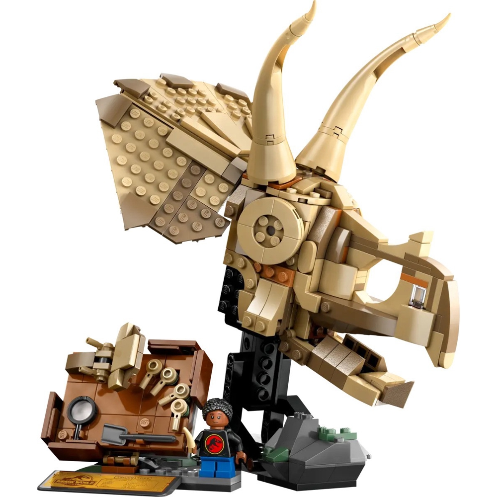ასაწყობი კონსტრუქცია Lego 76969 Jurassic World, Dinosaur Fossils: Triceratops Skull