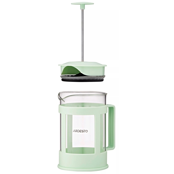 French Press, Ardesto AR1008LGB Fresh, 800ml, Light Green