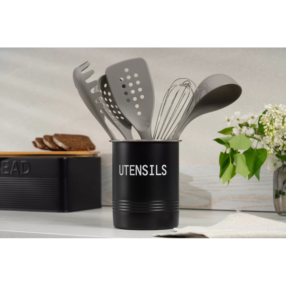 დანა ჩანგლის სათავსო Ardesto AR0915B Midori, Cutlery Holder, Black