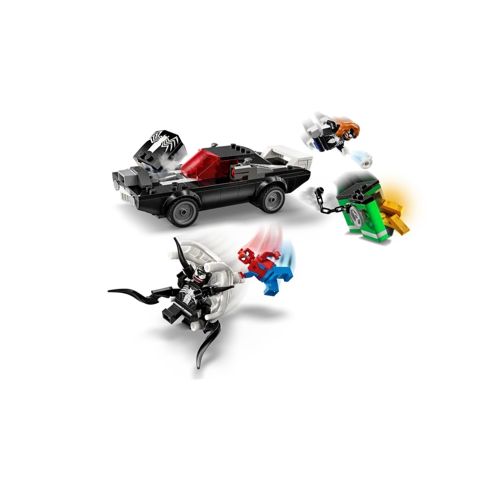 Prefabricated Construction Lego 76309 Marvel, Spider-Man vs. Venom Muscle Car