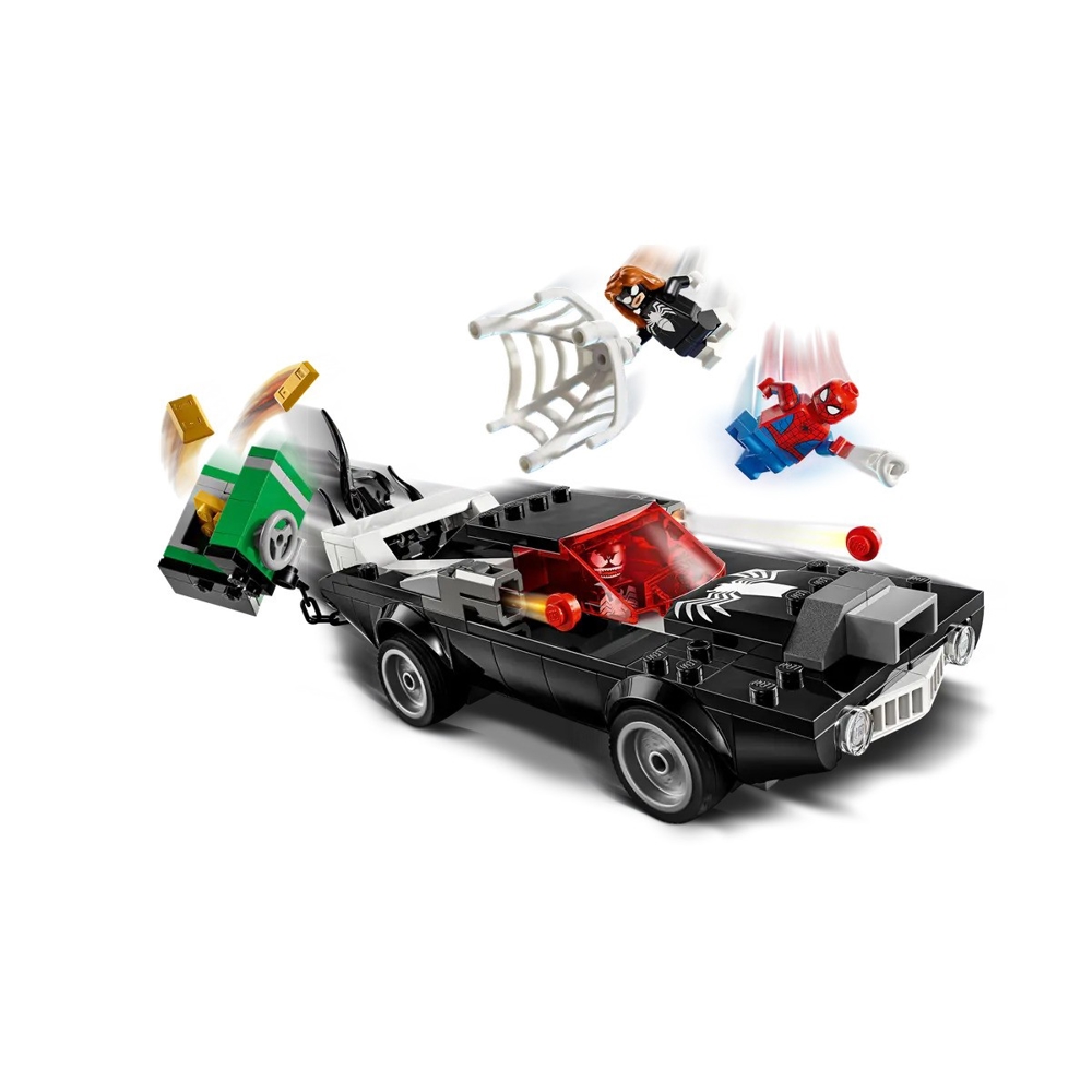 ასაწყობი კონსტრუქცია Lego 76309 Marvel, Spider-Man vs. Venom Muscle Car