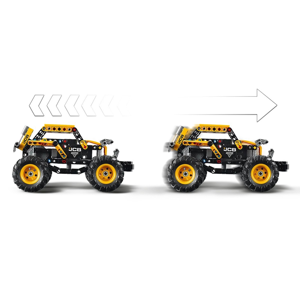 Prefabricated Construction Lego 42199 Technic, Monster Jam DIGatron Pull-Back
