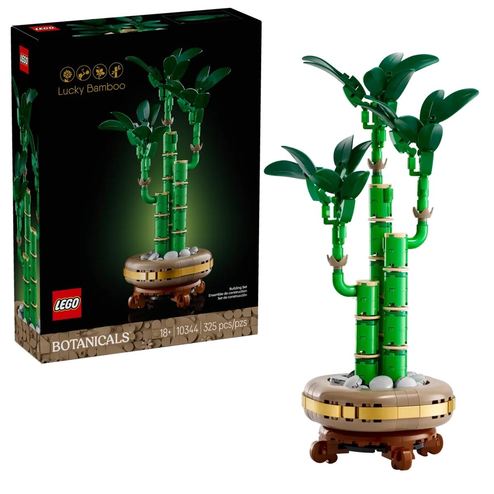 ასაწყობი კონსტრუქცია Lego 10344 The Botanical Collection, Lucky Bamboo