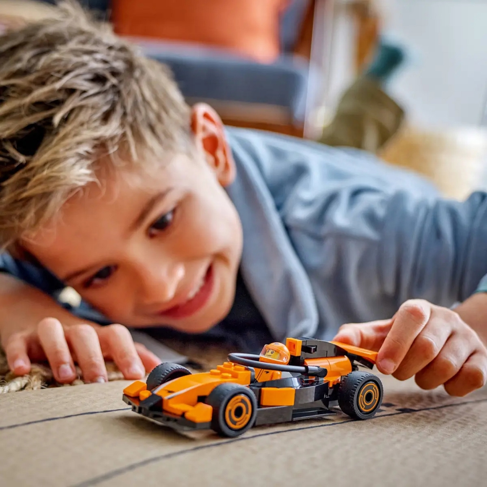 Prefabricated Construction Lego 60442 City F1 Driver with McLaren Race Car