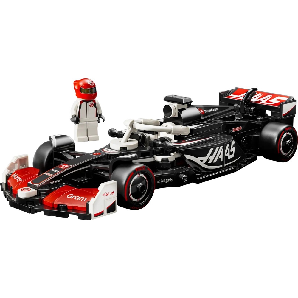 ასაწყობი კონსტრუქცია Lego 77250 Speed Champions, MoneyGram Haas F1 Team VF-24 Race Car