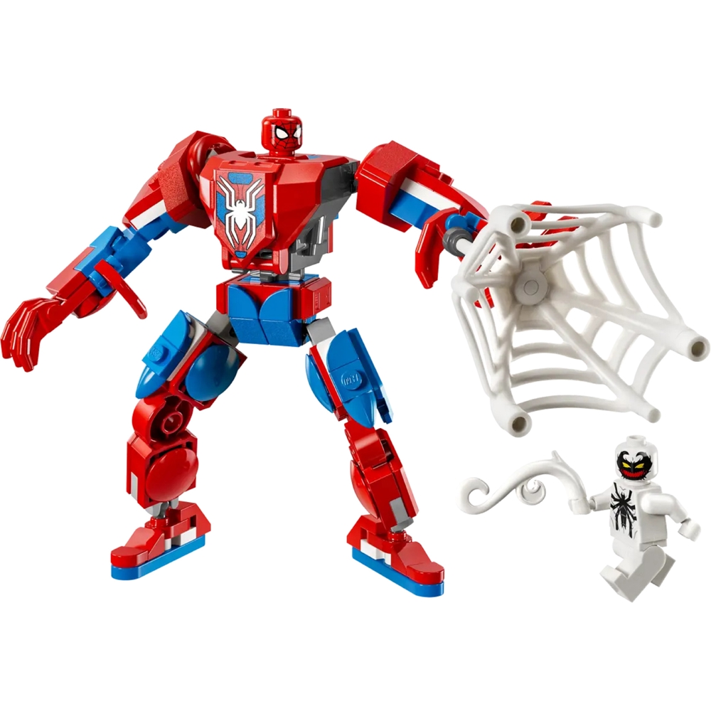 ასაწყობი კონსტრუქცია Lego 76308 Super Heroes Spider-Man Mech vs. Anti-Venom, Prefabricated Construction