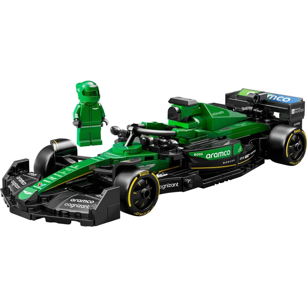 ასაწყობი კონსტრუქცია Lego 77245 Speed Champions, Aston Martin Aramco F1 AMR24 Race Car