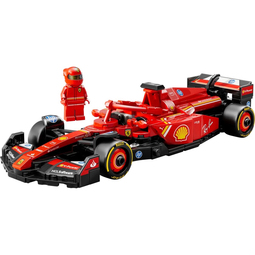 ასაწყობი კონსტრუქცია Lego 77242 Speed Champions, Ferrari SF-24 F1 Race Car