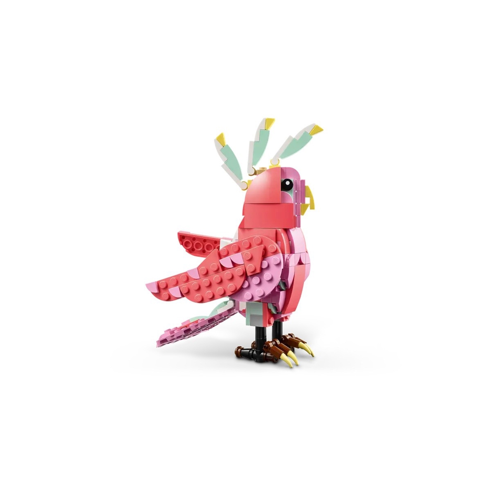 ასაწყობი კონსტრუქცია Lego 31170 Creator 3-in-1, Wild Animals: Pink Flamingo