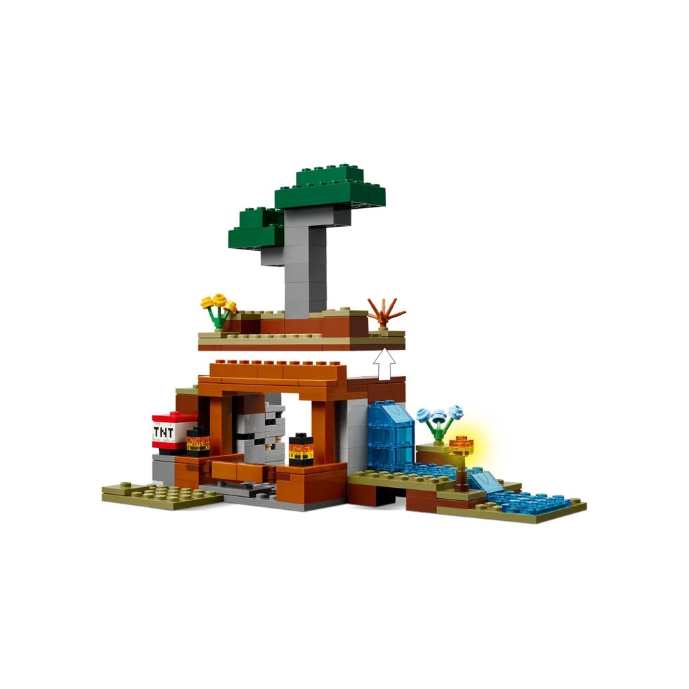 Prefabricated Construction Lego 21269 Minecraft, The Armadillo Mine Expedition
