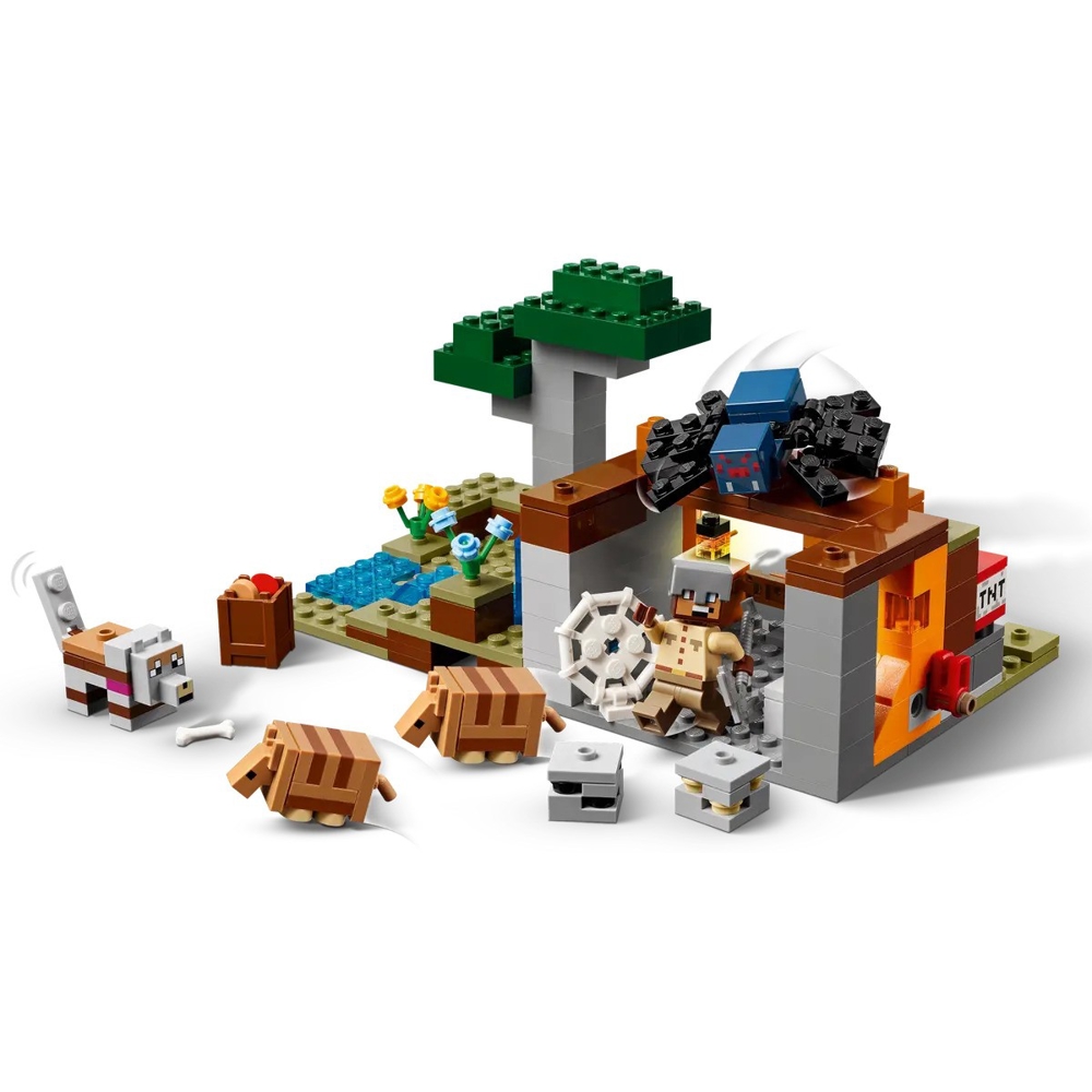 ასაწყობი კონსტრუქცია Lego 21269 Minecraft, The Armadillo Mine Expedition