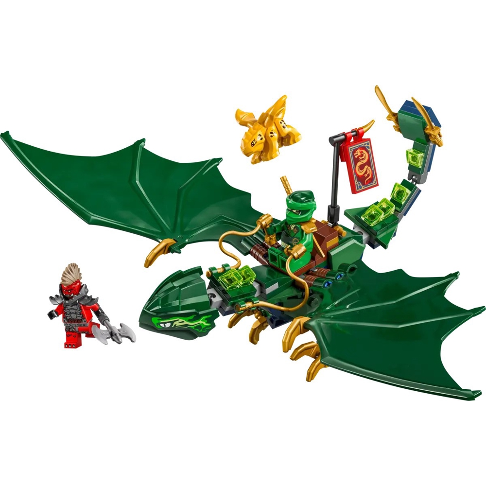 ასაწყობი კონსტრუქცია Lego 71829 NINJAGO, Lloyd's Green Forest Dragon