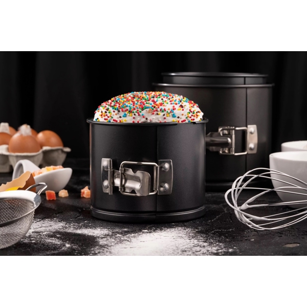 საცხობი ფორმა Ardesto AR2506G Gemini, 14х12cm, Easter Cake/Cake Springform Pan, Gray
