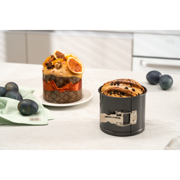 Easter Cake/Cake Springform Pan Ardesto AR2505G Gemini, 12х10cm, Gray
