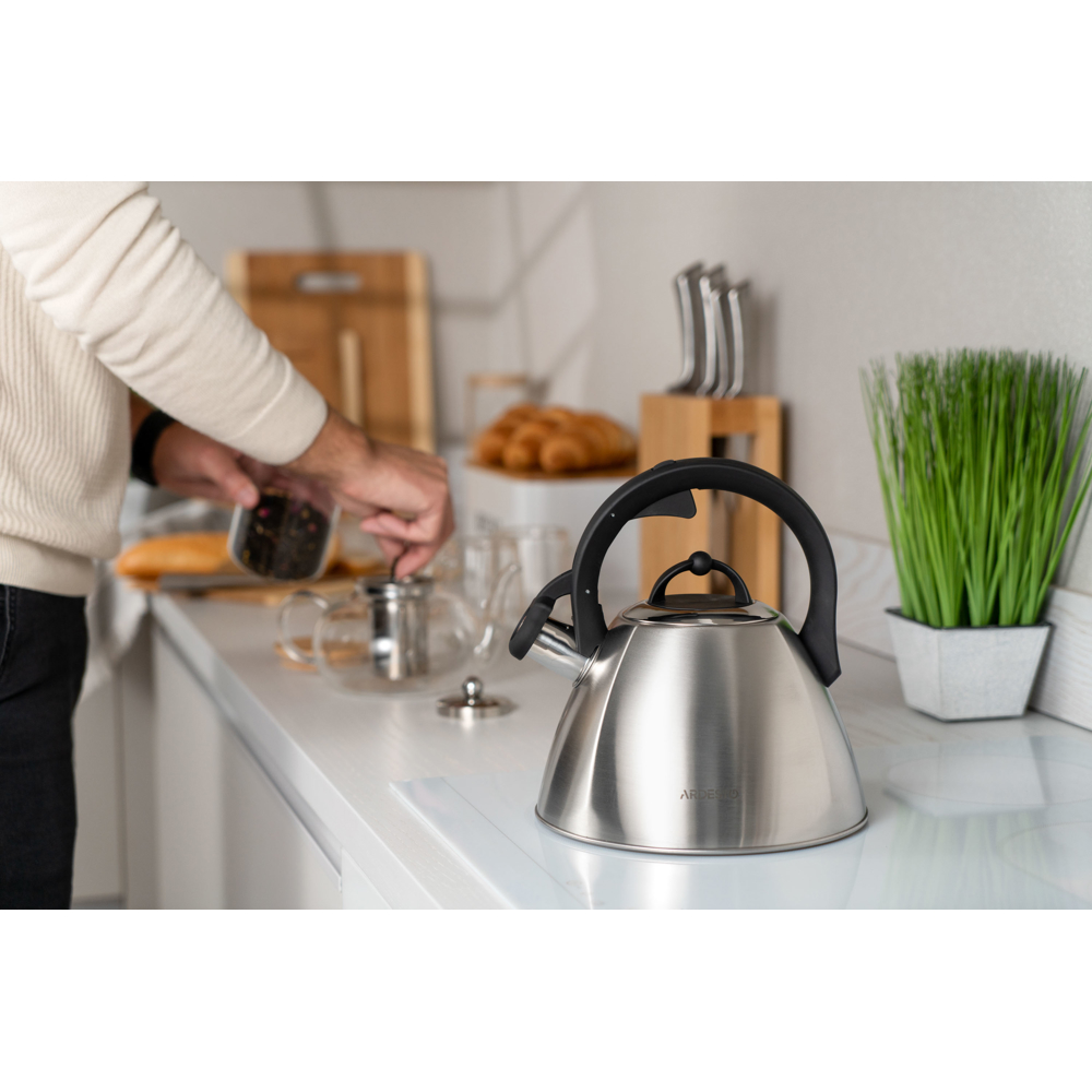 Kettle, Ardesto AR1948KS Gemini, 2.5l,  Stainless Steel