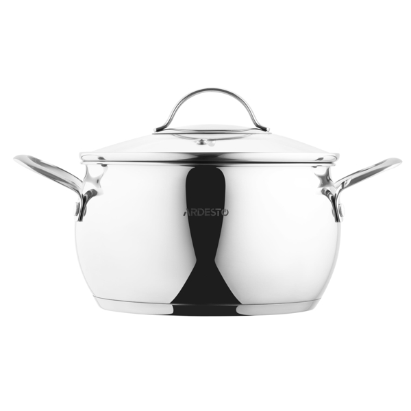 ქვაბი Ardesto AR4340GB Gemini Liguria, 4l, 20cm, Stainless Steel